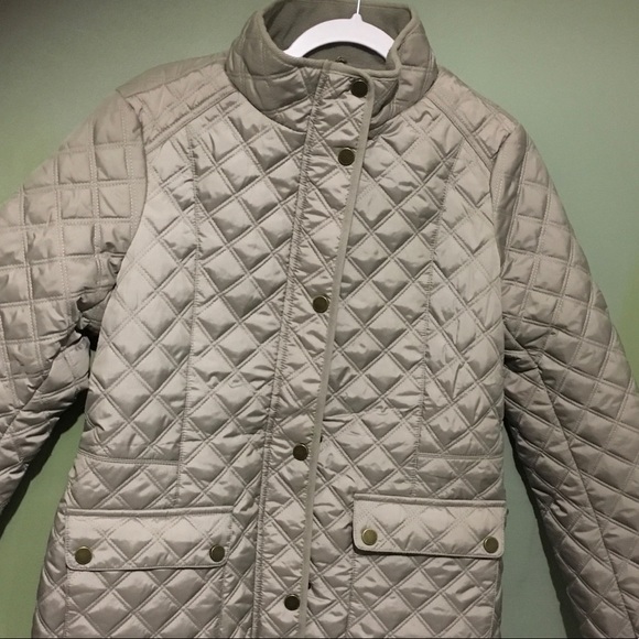 lucky brand quilted barn jacket